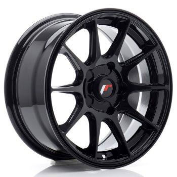 JR Wheels JR11 15×7 ET30 5H BLANK Gloss Black