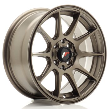 JR Wheels JR11 15×7 ET30 4×100/108 Matt Bronze