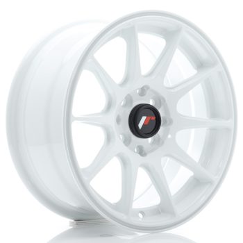JR Wheels JR11 15×7 ET30 4×100/108 White