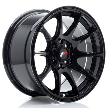 JR Wheels JR11 15×8 ET25 4×100/108 Gloss Black