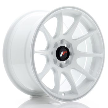 JR Wheels JR11 15×8 ET25 4×100/108 White
