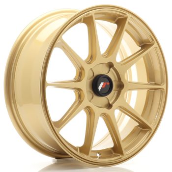 JR Wheels JR11 17×7 ET20-38 5H BLANK Gold