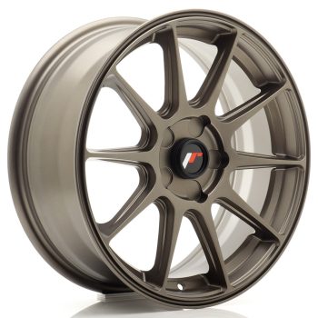 JR Wheels JR11 17×7 ET20-38 5H BLANK Matt Bronze