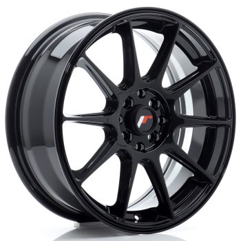 JR Wheels JR11 17×7 ET25 4×100/108 Gloss Black