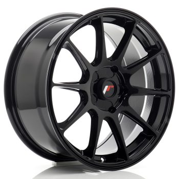 JR Wheels JR11 17×8 ET20-35 5H BLANK Gloss Black