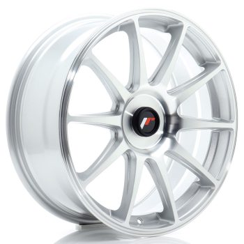 JR Wheels JR11 18×7,5 ET20-40 BLANK Silver Machined Face