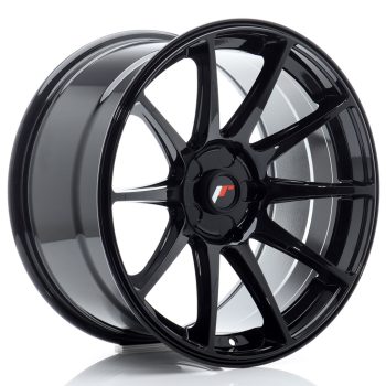 JR Wheels JR11 18×9,5 ET20-30 5H BLANK Gloss Black