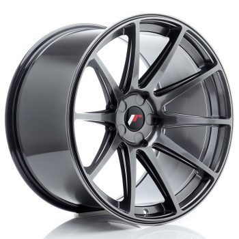 JR Wheels JR11 20×11 ET20-30 5H BLANK Hyper Black