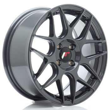 JR Wheels JR18 16×7 ET25 4×108 Hyper Gray