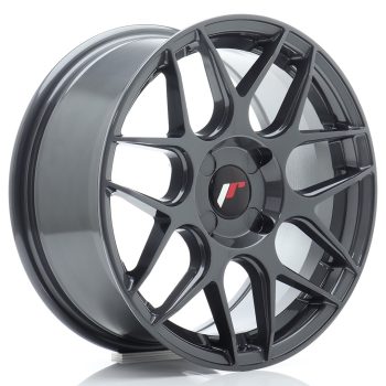 JR Wheels JR18 16×7 ET20-35 4H BLANK Hyper Gray
