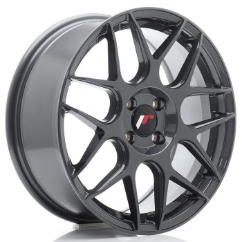 JR Wheels JR18 17×7 ET40 4×100 Hyper Gray