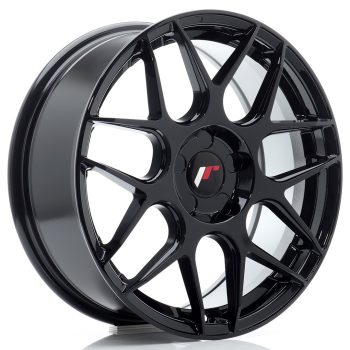 JR Wheels JR18 17×7 ET20-40 5H BLANK Gloss Black