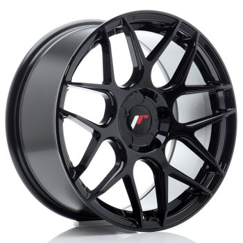 JR Wheels JR18 17×8 ET20-35 5H BLANK Gloss Black