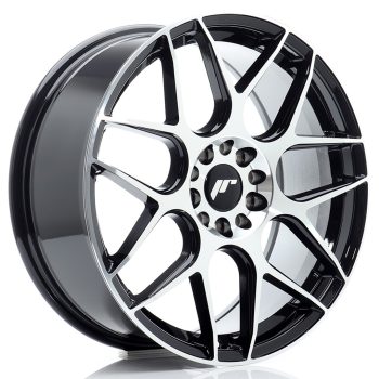 JR Wheels JR18 18×7,5 ET40 5×112/114 Black Machined Face