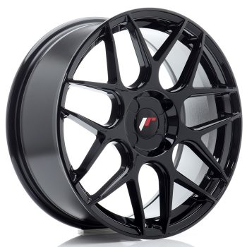 JR Wheels JR18 18×7,5 ET20-40 BLANK Gloss Black