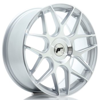 JR Wheels JR18 18×7,5 ET20-40 BLANK Silver Machined Face
