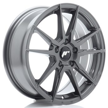 JR Wheels JR21 17×7 ET40 5×100 Hyper Gray