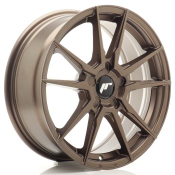 JR Wheels JR21 17×7 ET20-40 5H BLANK Matt Bronze
