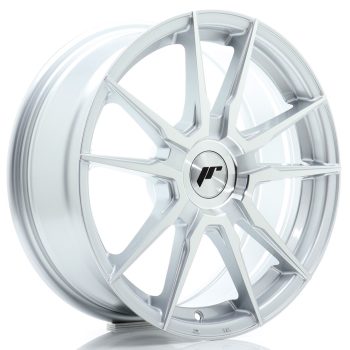 JR Wheels JR21 17×7 ET20-40 BLANK Machined Silver