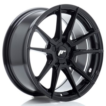 JR Wheels JR21 17×8 ET20-35 5H BLANK Gloss Black