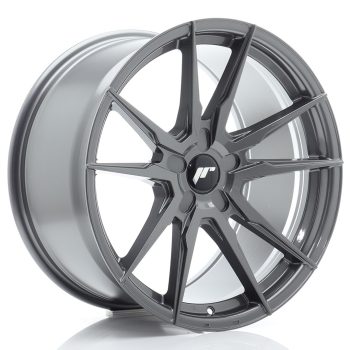 JR Wheels JR21 19×10 ET20-51 5H BLANK Hyper Gray