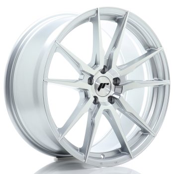 JR Wheels JR21 19×8,5 ET35 5×120 Silver Machined Face