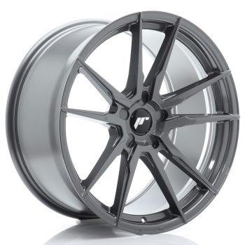 JR Wheels JR21 20×9 ET20-35 5H BLANK Hyper Gray