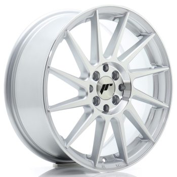 JR Wheels JR22 17×7 ET40 4×100/114 Silver Machined Face