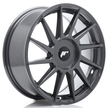 JR Wheels JR22 17×7 ET20-40 BLANK Hyper Gray