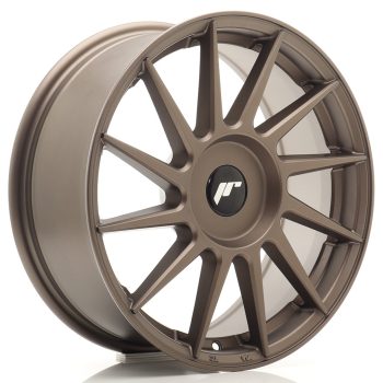 JR Wheels JR22 17×7 ET20-40 BLANK Matt Bronze