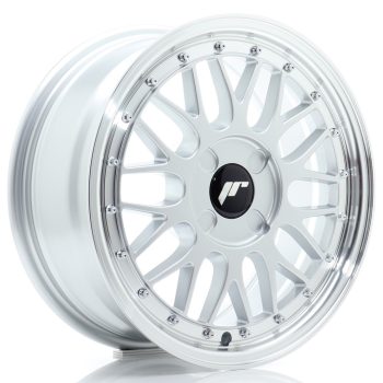 JR Wheels JR23 16×7 ET20-45 4H BLANK Hyper Silver w/ Machined Lip