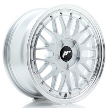 JR Wheels JR23 16×7 ET20-45 5H BLANK Hyper Silver w/ Machined Lip
