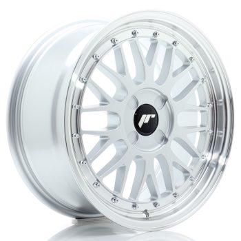 JR Wheels JR23 17×7,5 ET20-40 4H BLANK Hyper Silver w/ Machined Lip