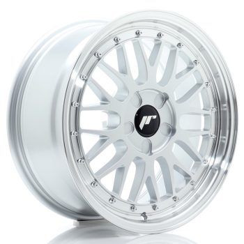JR Wheels JR23 17×7,5 ET20-40 5H BLANK Hyper Silver w/ Machined Lip
