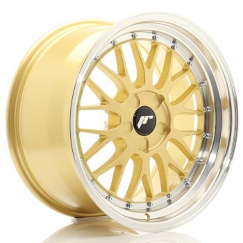 JR Wheels JR23 18×9,5 ET20-48 5H BLANK Gold w/ Machined Lip
