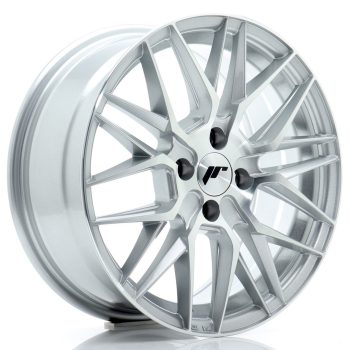 JR Wheels JR28 16×7 ET25 4×100 Silver Machined Face