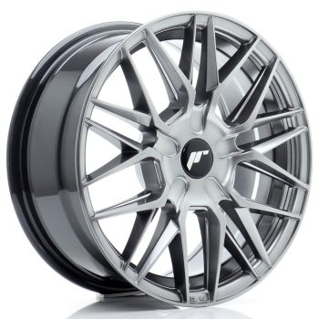 JR Wheels JR28 16×7 ET20-40 BLANK Hyper Black