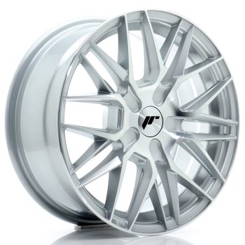 JR Wheels JR28 16×7 ET20-40 BLANK Silver Machined Face