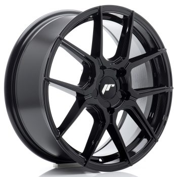 JR Wheels JR30 17×7 ET20-40 5H BLANK Gloss Black