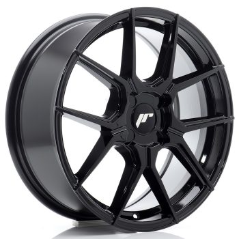 JR Wheels JR30 17×7 ET20-40 BLANK Gloss Black