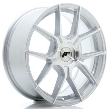 JR Wheels JR30 17×7 ET20-40 BLANK Silver Machined Face