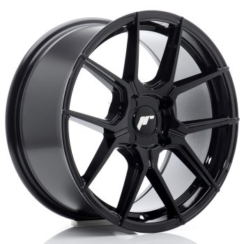 JR Wheels JR30 17×8 ET20-40 4H BLANK Gloss Black