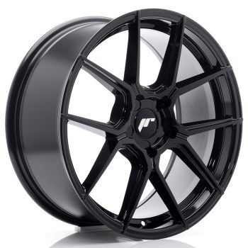 JR Wheels JR30 18×8 ET20-40 5H BLANK Gloss Black