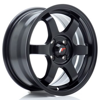 JR Wheels JR3 15×7 ET25 4×100 Matt Black