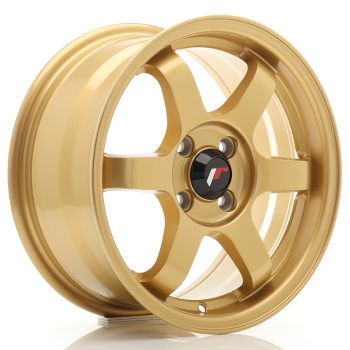 JR Wheels JR3 15×7 ET25 4×100 Gold