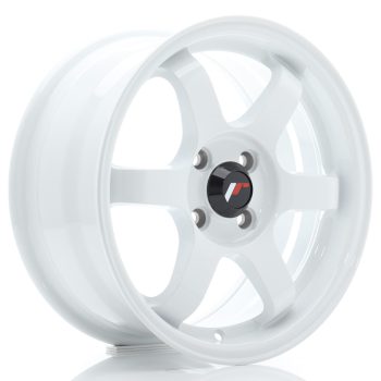 JR Wheels JR3 15×7 ET25 4×100 White