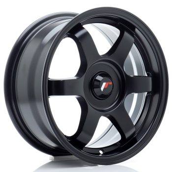 JR Wheels JR3 15×7 ET25-42 BLANK Matt Black