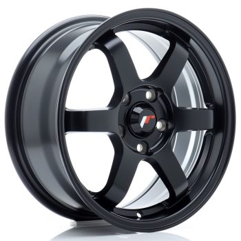 JR Wheels JR3 16×7 ET25 4×100 Matt Black