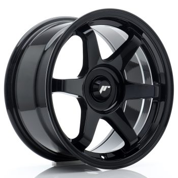 JR Wheels JR3 16×8 ET25 BLANK Gloss Black