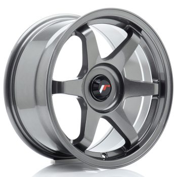 JR Wheels JR3 16×8 ET25 BLANK Gun Metal